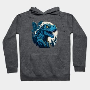 Trex - Robot Trex - Transformer Dinosaur, Tyrannosaurus Rex Hoodie